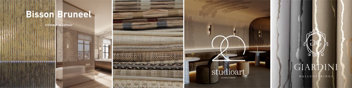 Bisson Bruneel, Studioart, Giardini Wallcoverings